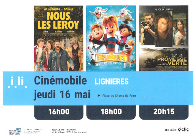 Cinémobile - Lingières - jeudi 16 mai
